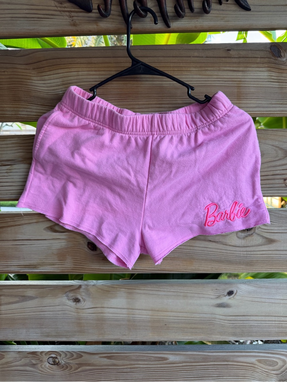 Mattel Barbie Pink Athletic Lounge Shorts